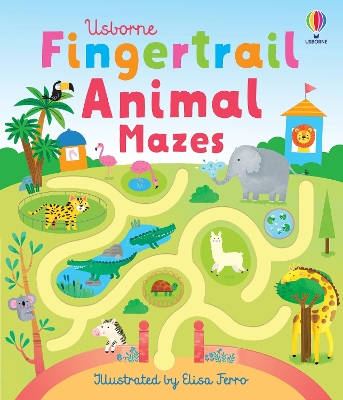 Cover of Fingertrail Animal Mazes