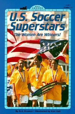 Book cover for U.S. Soccer Superstars
