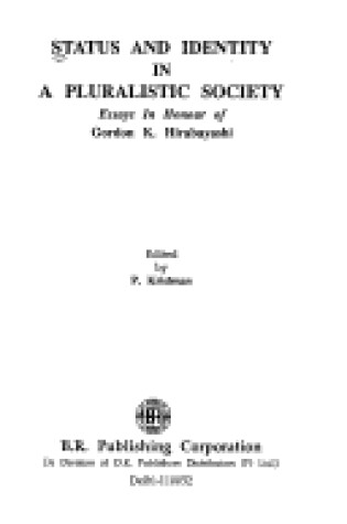 Cover of Status and Identity in a Pluralistic Society