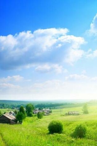 Cover of A Perfect Summer Day with Blue Skies and Green Grass in Russia