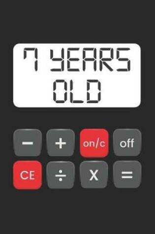 Cover of 7 Year Old Math Geek