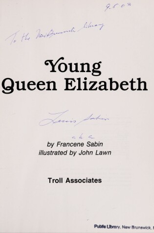 Cover of Young Queen Elizabeth