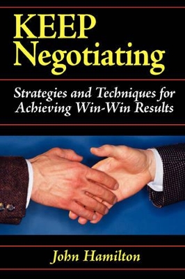 Book cover for Keep Negotiating