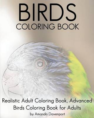 Book cover for Birds Coloring Book