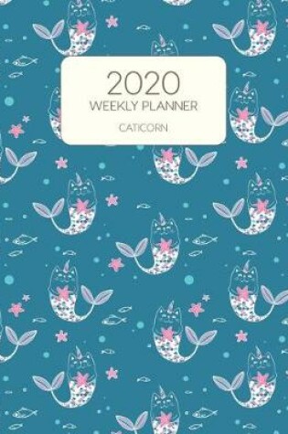 Cover of 2020 Weekly Planner Caticorn