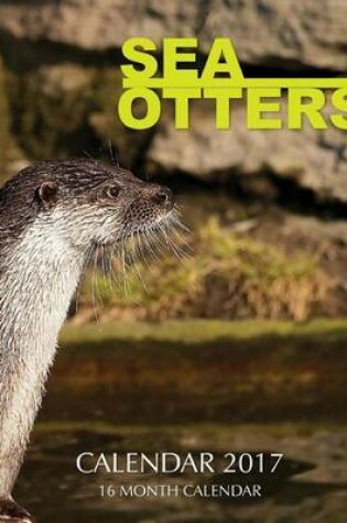 Cover of Sea Otters Calendar 2017