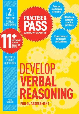 Book cover for Practise & Pass 11+ Level Two: Develop Verbal Reasoning