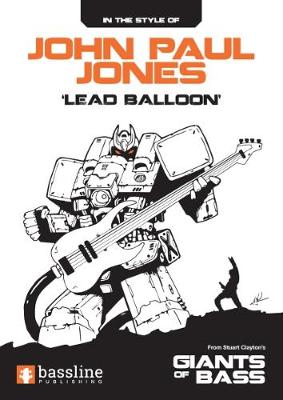 Book cover for John Paul Jones - 'Lead Balloon'