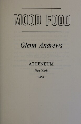 Book cover for Mood Food