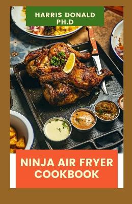 Book cover for Ninja Air Fryer cookbook