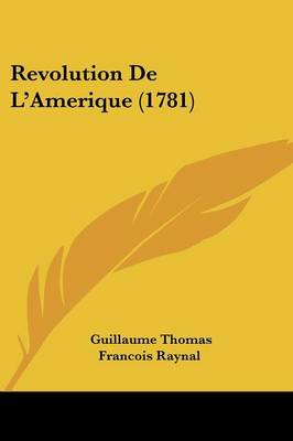 Book cover for Revolution de L'Amerique (1781)