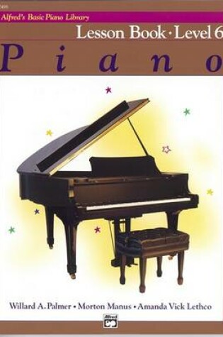 Cover of Alfred's Basic Piano Library Lesson 6