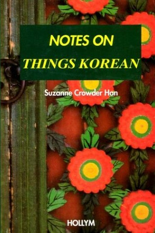 Cover of Notes on Things Korean