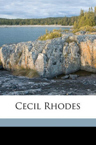 Cover of Cecil Rhodes