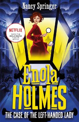 Book cover for Enola Holmes 2: The Case of the Left-Handed Lady