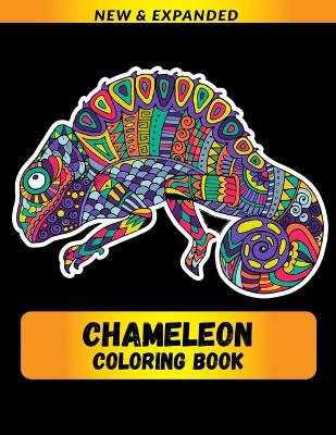 Book cover for Chameleon Coloring Book (NEW & EXPANDED)