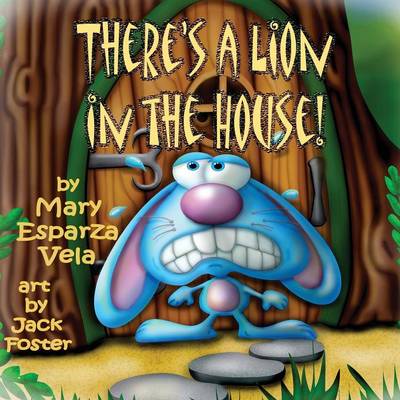 Book cover for There's a Lion in the House