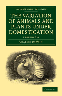 Book cover for The Variation of Animals and Plants under Domestication 2 Volume Paperback Set