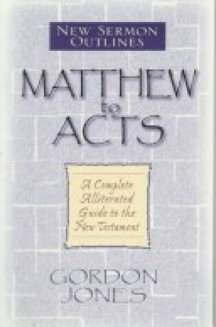 Cover of Matthew to Acts