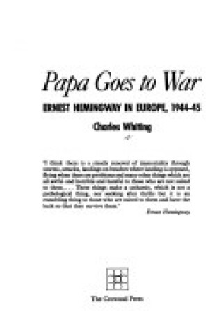 Cover of Papa Goes to War