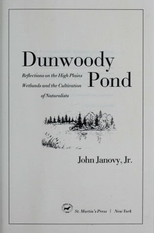 Cover of Dunwoody Pond