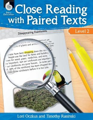 Book cover for Close Reading with Paired Texts Level 2