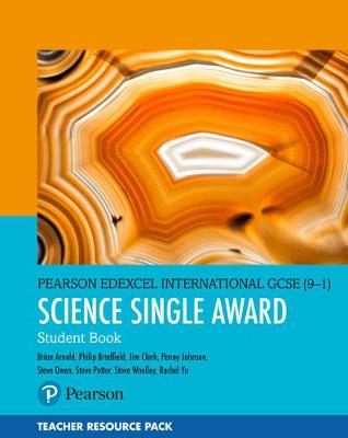 Book cover for Pearson Edexcel International GCSE (9–1) Science Single Award Teacher Resource Pack