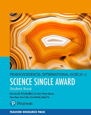 Cover of Pearson Edexcel International GCSE (9–1) Science Single Award Teacher Resource Pack