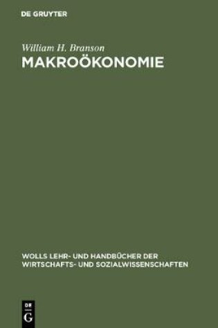 Cover of Makroökonomie