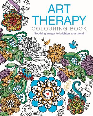 Book cover for Art Therapy Colouring Book
