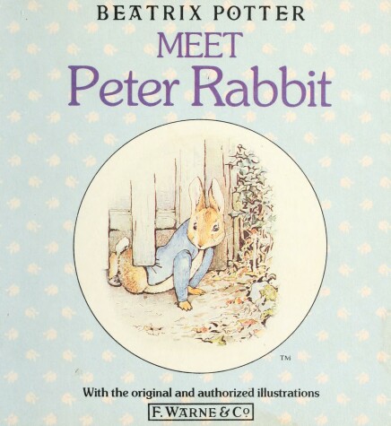 Book cover for Meet Peter Rabbit
