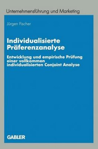 Cover of Individualisierte Präferenzanalyse