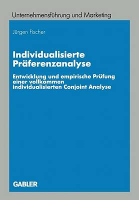 Book cover for Individualisierte Präferenzanalyse