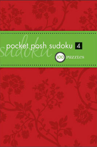 Cover of Pocket Posh Sudoku 4