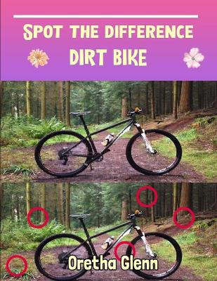 Book cover for Spot the difference dirt bike