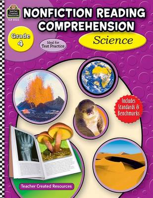 Book cover for Nonfiction Reading Comprehension: Science, Grade 4