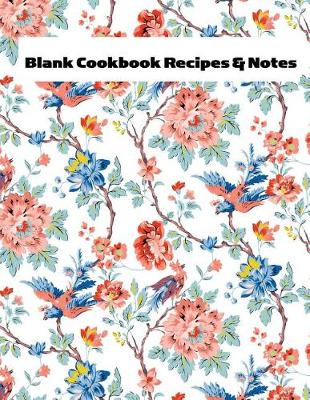 Book cover for Blank Cookbook Recipes & Notes