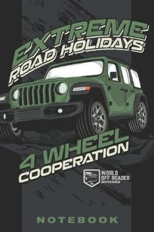 Cover of Jeep Extreme Road 8.5" x 11" Notebook