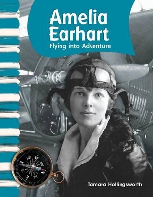 Book cover for Amelia Earhart: Flying into Adventure