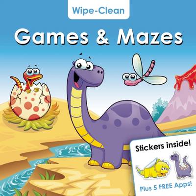 Book cover for Wipe-Clean: Games & Mazes