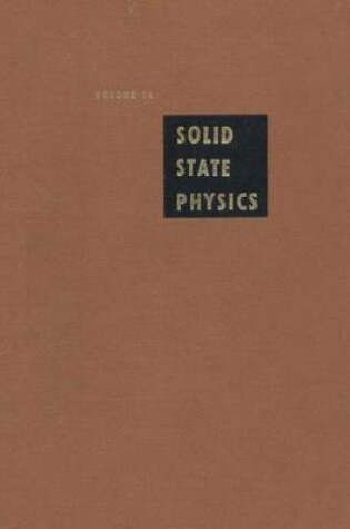 Cover of Solid State Physics V14