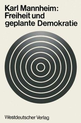 Cover of Freiheit und geplante Demokratie