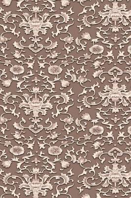 Cover of 2019 Weekly Planner Light Brown Asian Damask 134 Pages