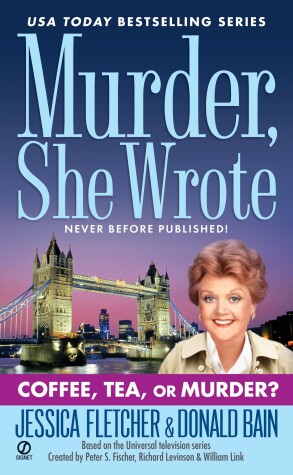 Book cover for Murder, She Wrote: Coffee, Tea, or Murder?