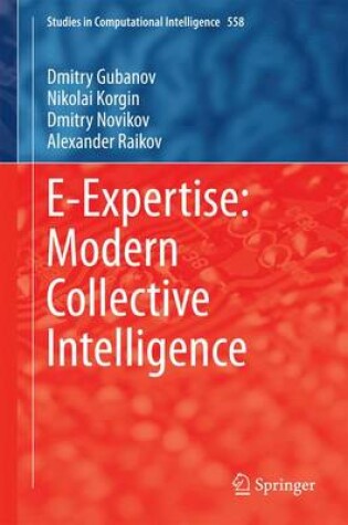 Cover of E-Expertise: Modern Collective Intelligence