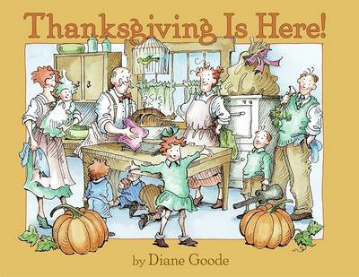 Book cover for Thanksgiving is Here