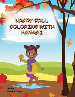 Book cover for Fall Coloring With Kamari