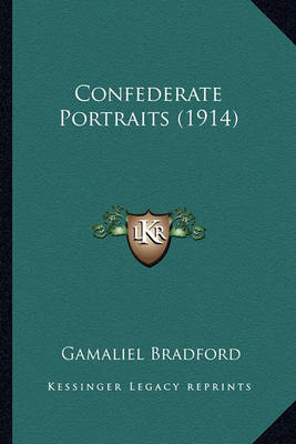 Book cover for Confederate Portraits (1914)