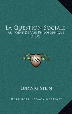 Book cover for La Question Sociale