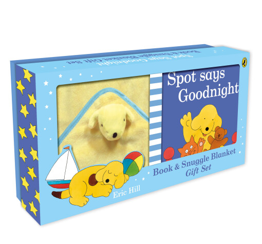 Book cover for Spot Says Goodnight Book & Blanket